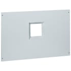 Legrand - Plastron métal XL3800/4000 - à vis - 1 DPX 1600 - horizontal - H 400 - 24 mod