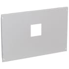 Legrand - Plastron métal XL34000 - à vis - 1 DPX 1600 - horizontal - 24 mod