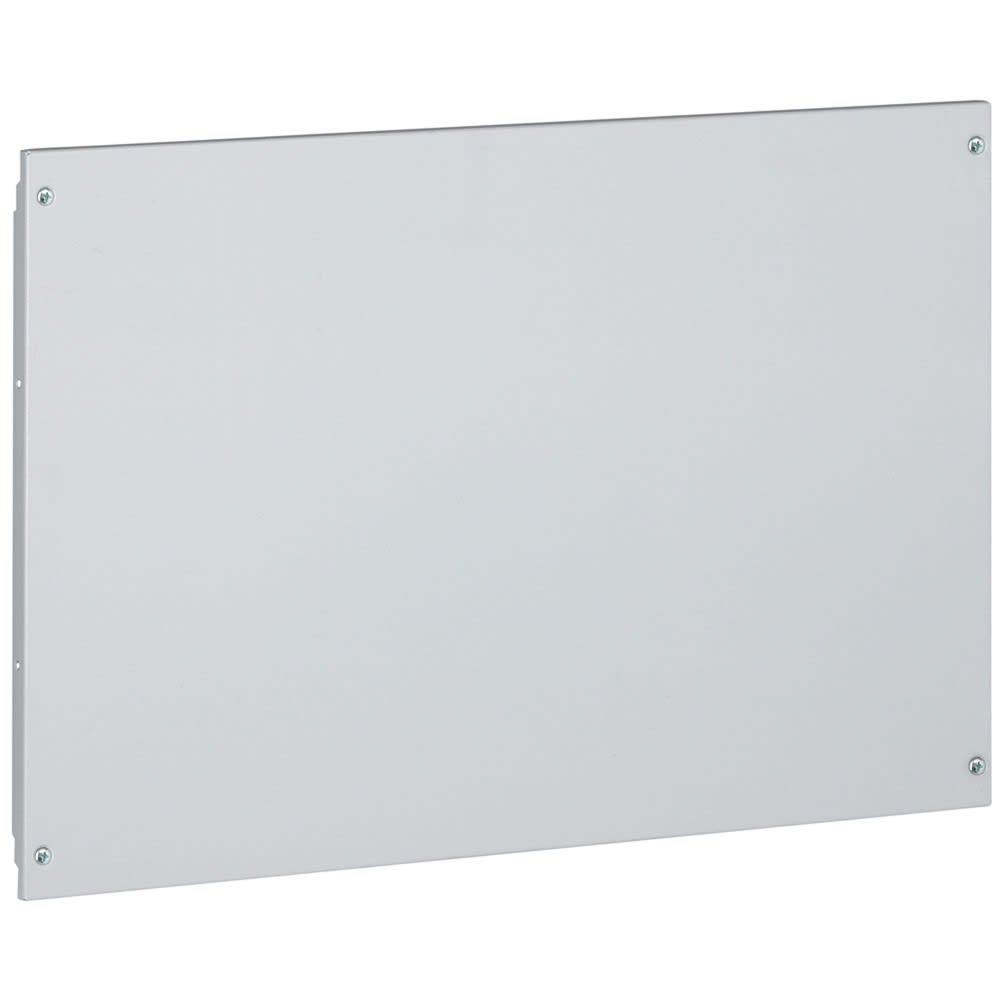 Legrand - Plastron plein métal à vis pour XL34000 et XL3800 - hauteur 100mm - 24 modules