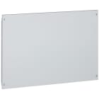 Legrand - Plastron plein métal à vis pour XL34000 et XL3800 - hauteur 400mm - 24 modules