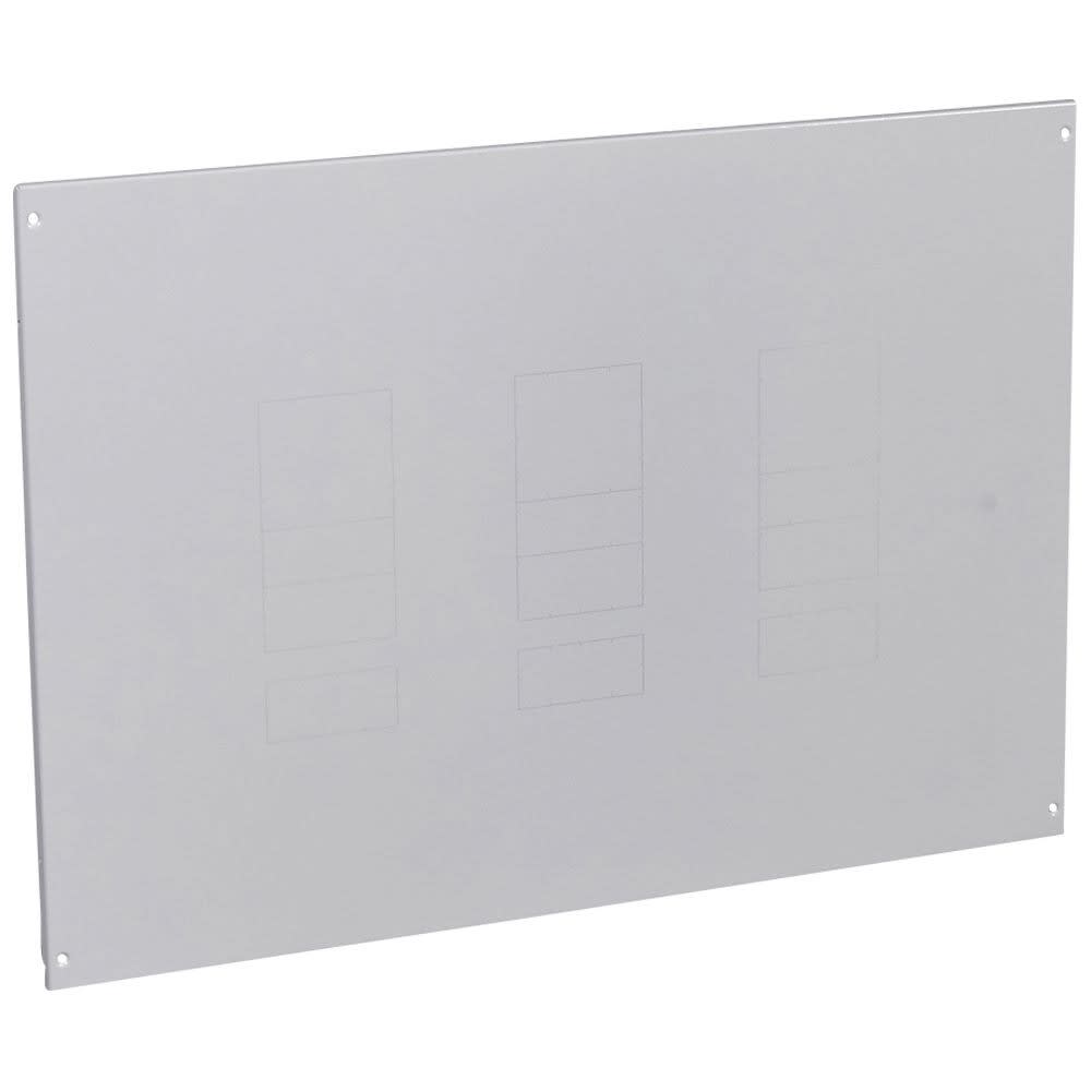 Legrand - Plastron métal XL3800/4000 - à vis -1 à 3 DPX 250/630 diff - vert-H 600-36 mod