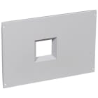 Legrand - Plastron métal XL3800/4000 - pr DPX 1600 - vis imperdables - 24 modules