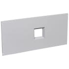 Legrand - Plastron métal XL3800/4000 - pr DPX 1600 - vis imperdables - 36 modules