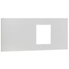 Legrand - Plastron métal pour DMX3 6300 fixe/débrochable - armoire XL3 6300