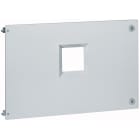 Legrand - Plastron métal DPX31600 débro position horizontale dans XL34000 -haut.400mm