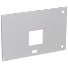 Legrand - Plastron métal XL34000-pour DPX3 1600 débrochable à commande rotative/motorisée