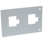 Legrand - Plastron métal inverseurs de sources à vis - 2 DPX250 débrochables dans XL34000