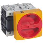 Legrand - Inter-sectionneur rotatif - saillie commande rompue cadenas - 4P neutre G - 80 A