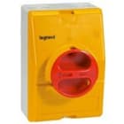 Legrand - Interrupteur-sectionneur rotatif complet de proximité - 4P neutre à gauche - 25A