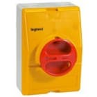 Legrand - Interrupteur-sectionneur rotatif complet de proximité - 4P neutre à gauche - 25A