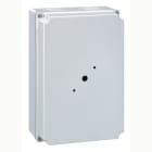 Legrand - Boîtier vide gris pour interrupteur-sectionneur rotatif composable 6P 50A/63A
