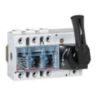 Legrand - Interrupteur-sectionneur Vistop 125A - 3P commande frontale et poignée noire