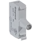 Legrand - Bloc tête lumineuse Osmoz raccordement à vis -12V à 24V alternatif/continu rouge