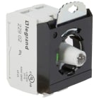 Legrand - Osmoz compo - sous-ensemble bloc - tête lum - à vis - 12/24V~/= - NO - vert