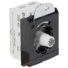 Legrand - Sous-ensemble bloc - tête lumineuse Osmoz raccordement à vis - 230V~ - NO - vert