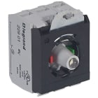 Legrand - Sous-ensemble bloc tête lum Osmoz raccordement à vis 230V~ NO+NF blanc