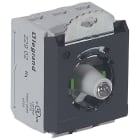 Legrand - Sous-ensemble bloc tête lumineuse Osmoz raccordement à vis 2 contacts NO vert
