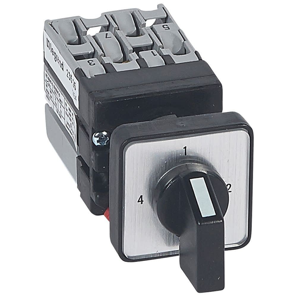 Legrand - Mini-commutateur - 4 directions sans position arrêt - 1P - fixation Ø22