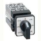 Legrand - Mini commutateur de mesure de voltmetre avec neutre - fixation D22 sur porte