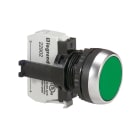 Legrand - Bouton non lumineux à impulsion affleurant IP69 Osmoz complet - vert