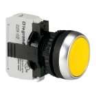 Legrand - Bouton non lumineux à impulsion affleurant IP69 Osmoz complet - jaune