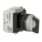 Legrand - Bouton tournant non lumineux à manette IP69 Osmoz complet - 3 positions fixes