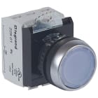 Legrand - Bouton lum impulsion affleurant IP69 Osmoz complet blanc 12V à 24V