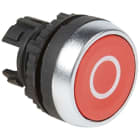 Legrand - Tête à impulsion non lumineuse affleurante IP69 Osmoz composable -rouge marqué O