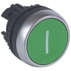 Legrand - Tête à impulsion non lumineuse affleurante IP69 Osmoz composable - vert marqué I