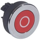 Legrand - TĂȘte super affleurante impulsion non lum IP66 Osmoz composable rouge marquage O