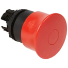 Legrand - Coup de poing Ø40 pousser-tirer coupure d'urgence IP69 Osmoz composable - rouge