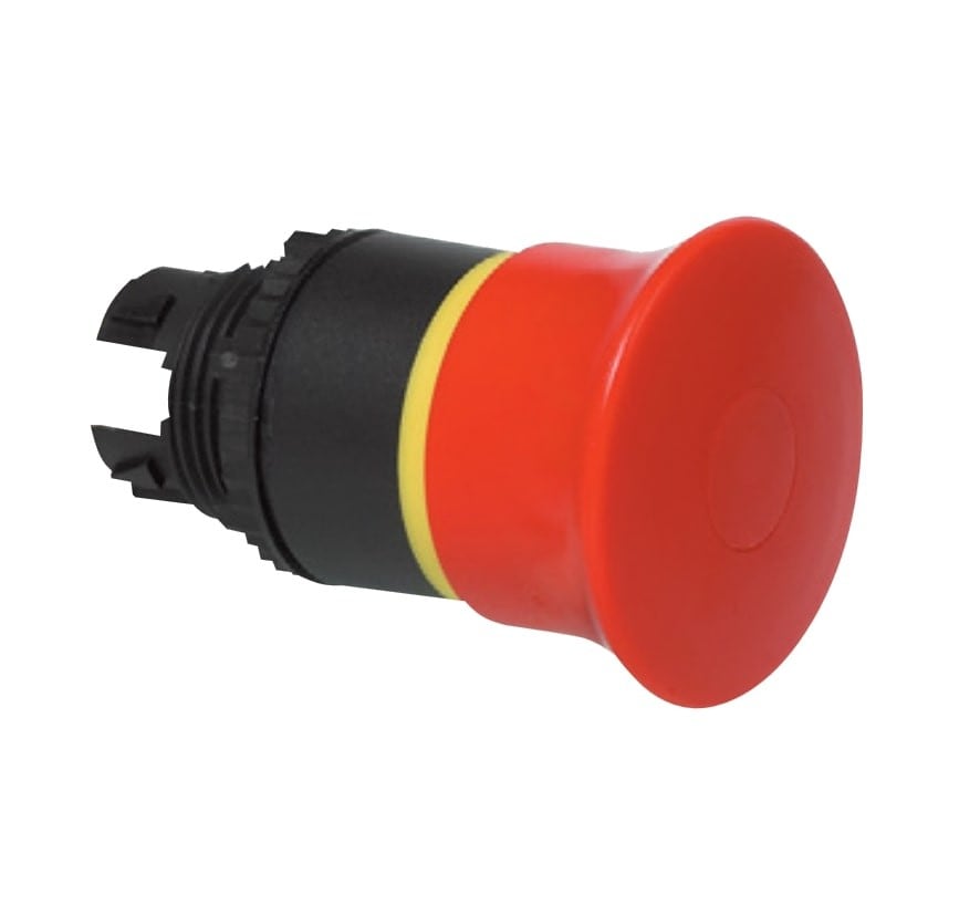 Legrand - Coup de poing Ø40 pousser-tirer arrêt d'urgence IP69 Osmoz composable - rouge