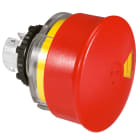Legrand - Osmoz compo - coup de poing Ø54 EN418 visu STOP-I - pousser-tirer - rouge - IP66