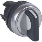 Legrand - Bouton tournant non lumineux manette noire IP66 Osmoz composable - 2 positions
