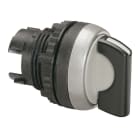 Legrand - Bouton tournant non lum manette noire IP69 Osmoz compo 2 positions rappel 45°