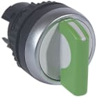 Legrand - Bouton tournant non lum à manette verte IP69 Osmoz compo 3 positions fixes 45°