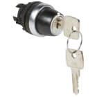 Legrand - Bouton tournant non lum clé n°455 IP69 Osmoz composable - 2 positions 45°
