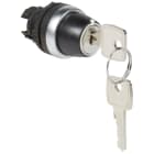 Legrand - Osmoz compo - bouton tournant non lum - clé - 2 posit. fixes ret clé (0à12h) 90°