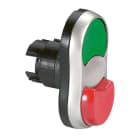 Legrand - Osmoz compo - tête non lum double touche - affleurant/dépassant (O-I) - IP66