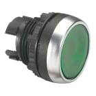 Legrand - Tête affleurante pousser-pousser lumineuse IP69 Osmoz composable - vert