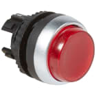 Legrand - Tête dépassante pousser-pousser lumineuse IP69 Osmoz composable - rouge