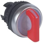Legrand - Bouton tournant lum manette rouge IP69 Osmoz composable - 2 positions fixes 45°