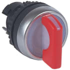 Legrand - Bouton tournant lum manette rouge IP69 Osmoz composable - 2 positions fixes 90°