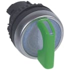 Legrand - Bouton tournant lum manette verte IP69 Osmoz composable - 2 positions fixes 90°