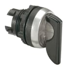 Legrand - Bouton tournant lum à levier noir IP69 Osmoz composable 2 positions fixes 45°