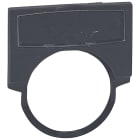 Legrand - Etiquette Osmoz , cadre équipé d'un insert noir - modèle large