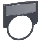 Legrand - Etiquette Osmoz , cadre équipé d'un insert transparent - modèle large