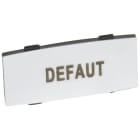Legrand - Insert Osmoz avec texte - alu - petit modèle avec marquage DEFAUT