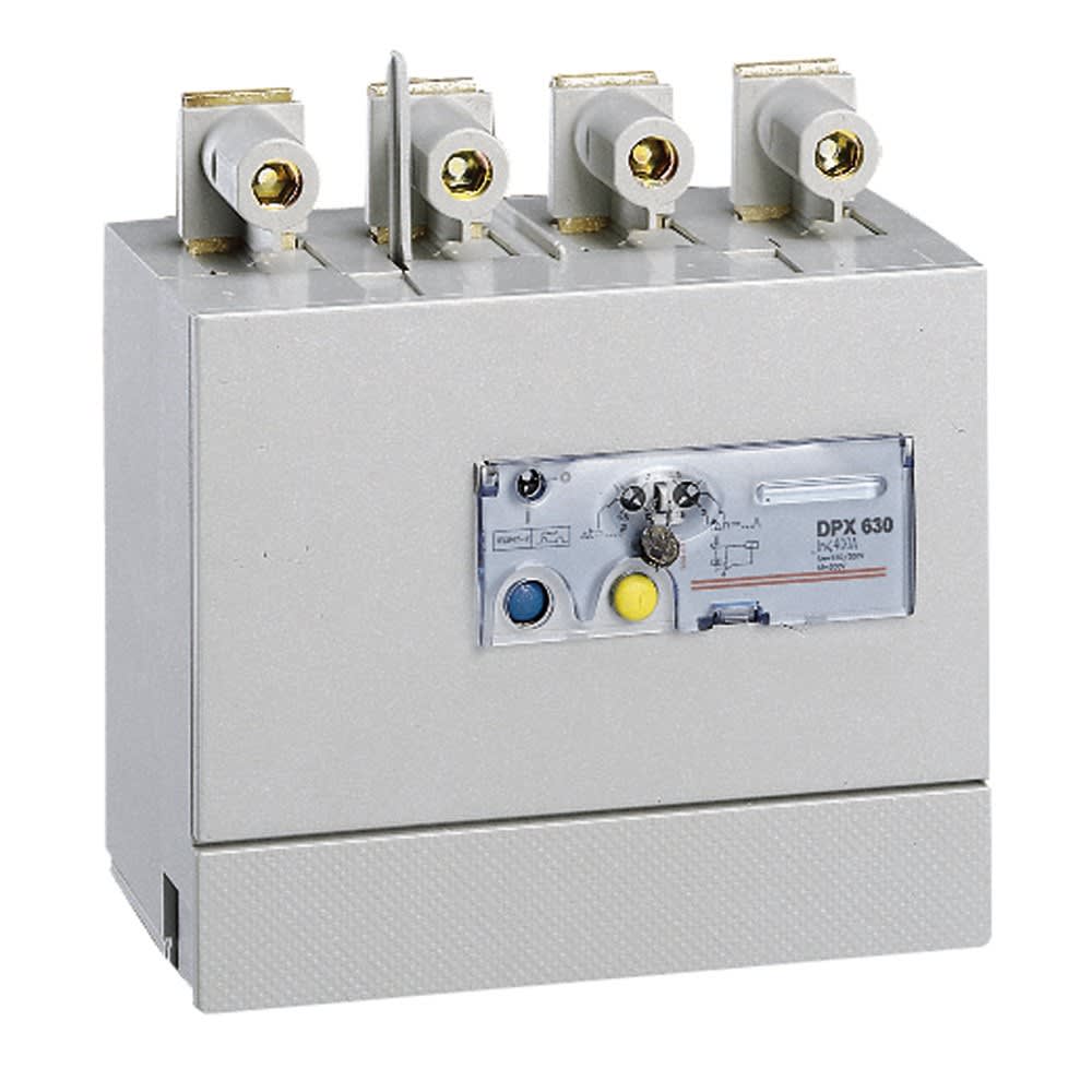 Legrand - Bloc différentiel électronique DPX3-I630 , DPX3630 et DPX3400AB 4P 400A maximum