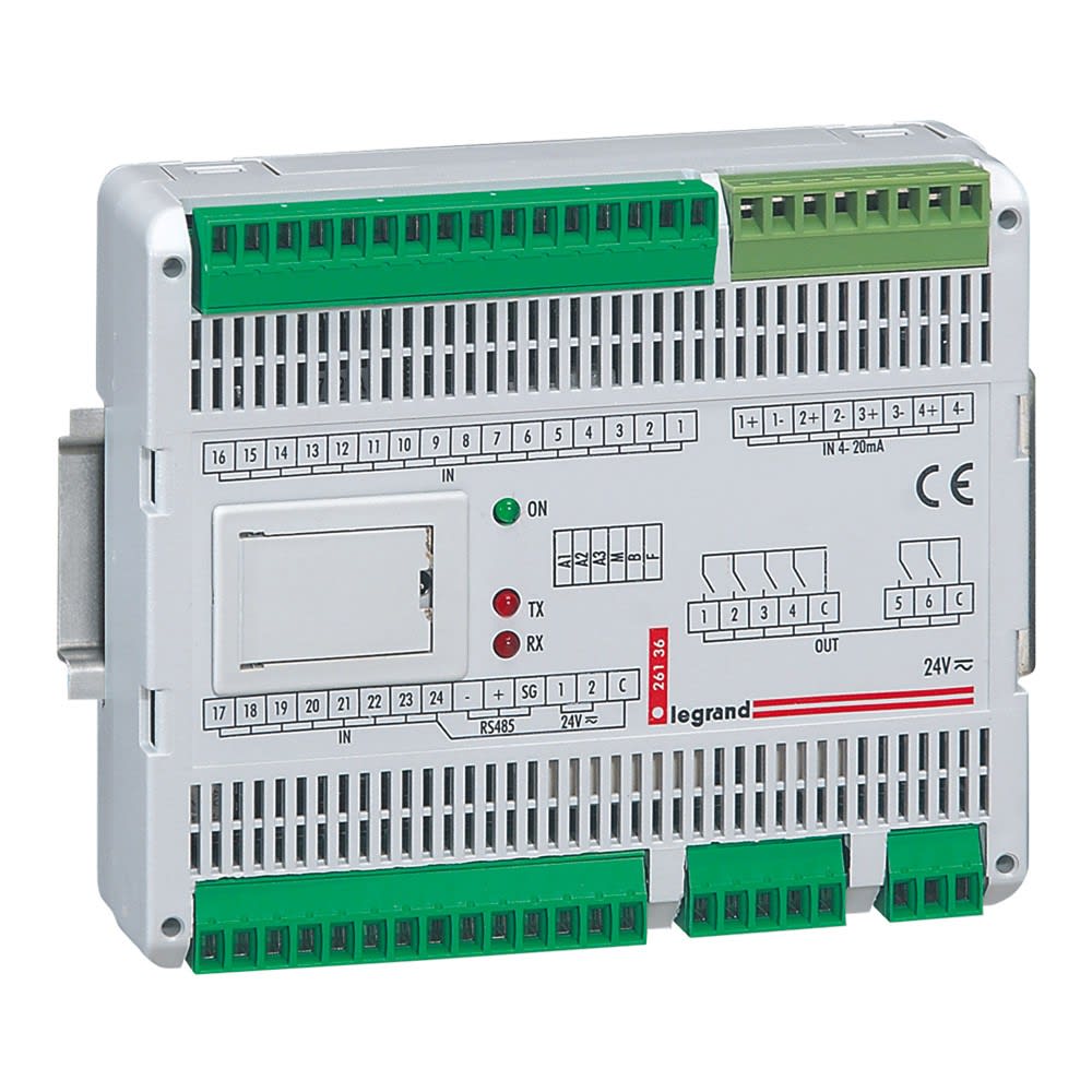 Legrand - Interface signalisation de commande DPX , DNX3 ou DX3 - 6 modules - 24V et 24V=